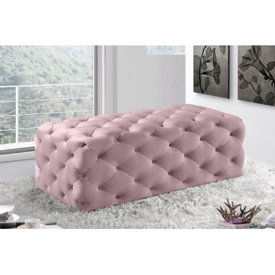 Cron 132cm Wide Tufted Rectangle Ottoman