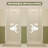 33-34" W ×72" H Frameless Pivot Shower Door, Pivot Swing Shower Glass Doors With 1/4"(6Mm) SGCC Clear Tempered Glass,Explosion-Proof Film, Reversible Installation-128960823