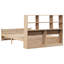 Bookcase Bed Without Mattress Solid Wood Pine-605058224