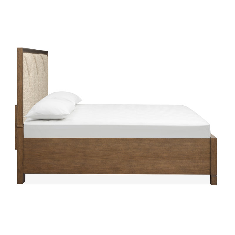 Fidler King Upholstered Panel Storage Bed, King
