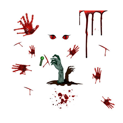 Autocollant mural d'Halloween