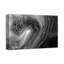 «Black and White Galaxy Geode», impression sur toile