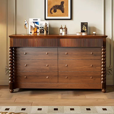 Buffet de rangement français en bois massif