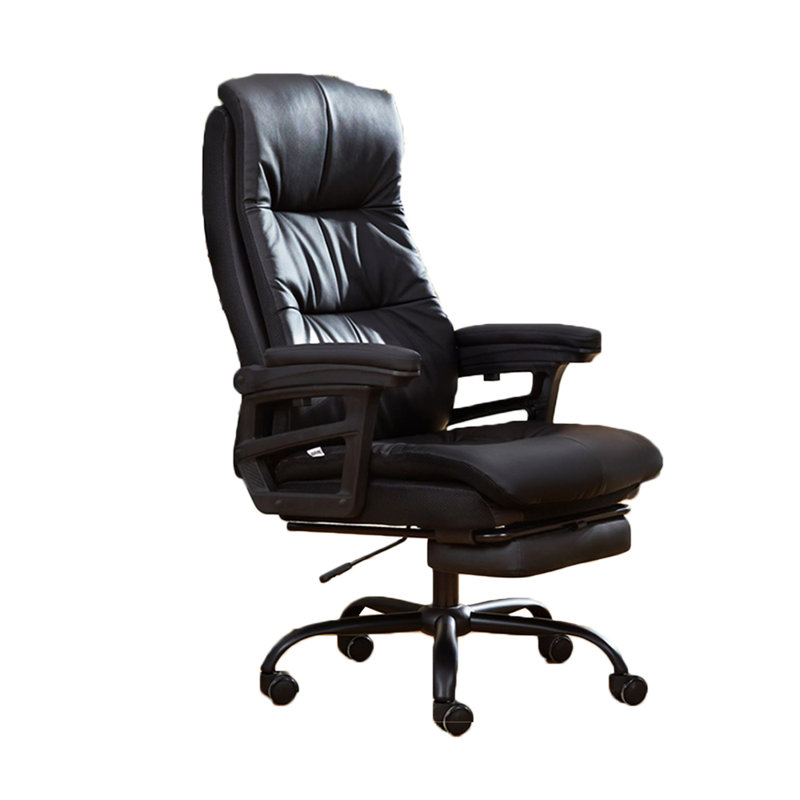 Executive Chair with Headrest, Black