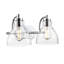 Meuble-lavabo à 2 lumières 17,5 po Knightsdale - Chrome-901183526-901183547-901183545
