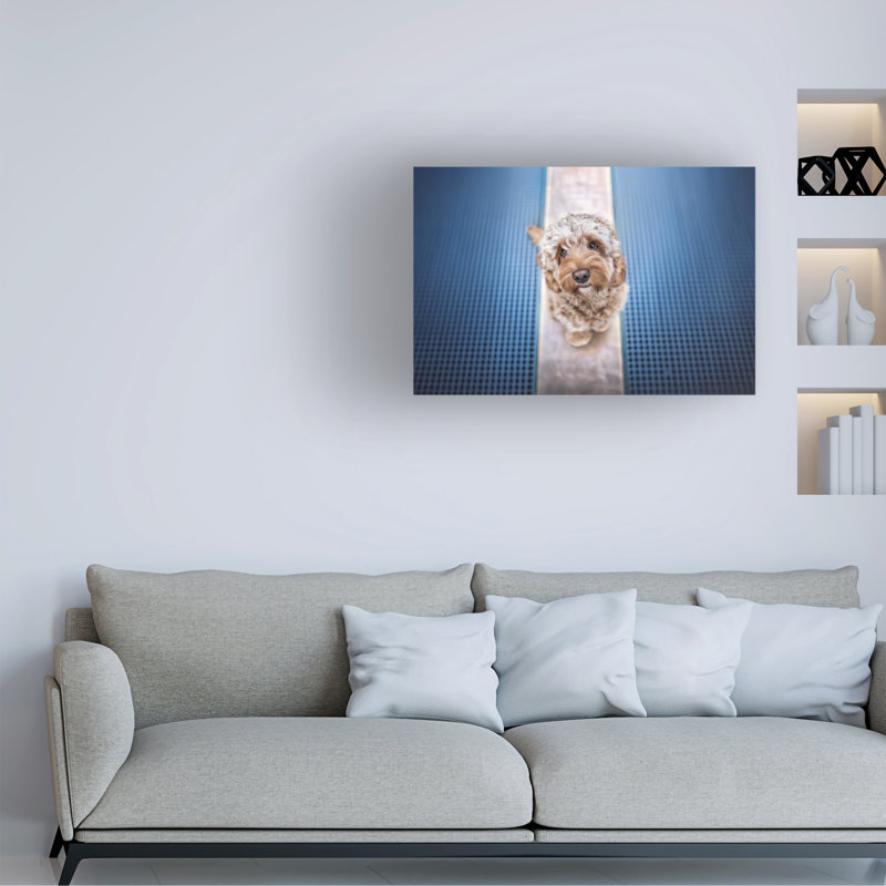 Art sur toile par Natalie Grosse, H 12 po x l 19 po