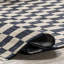 Tapis géométrique pour le salon, la chambre à coucher, la cuisine, la marine / ivoire Dominique-288116166