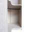 Commode naturelle, garde-robe de coin