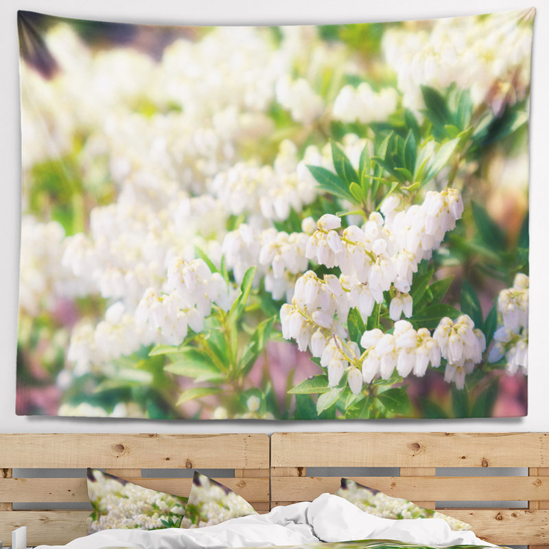 Tapisserie floral fleur, H 50 po x l 60 po