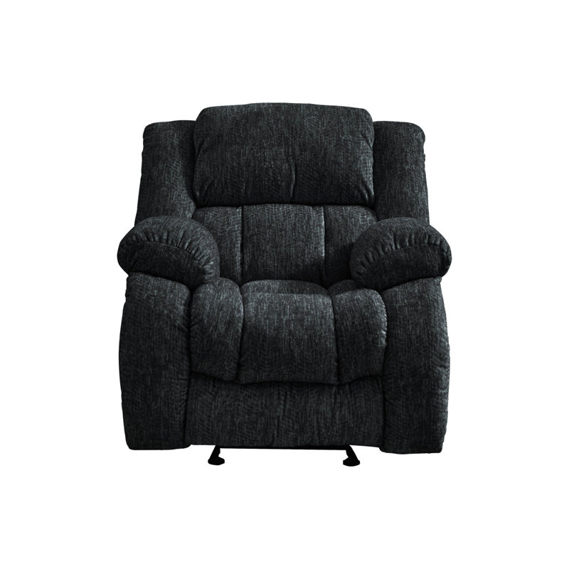 Fauteuil inclinable en ébène, Noir