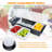 Condiment Garnish Caddy For Bartenders,Bar Garnish Caddy Tray Bar Fruit Caddy With Lid Condiment Container Caddy For Outside Bar,Home Bar (4 Compartment)