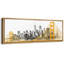 «Architecture Building Iconic Cityscape And Bridge Aquarelle», reproduction sur toile-98042379-111665167