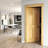80-in 6-Panel Solid Wood Primed Slab Door-50273718-50280858