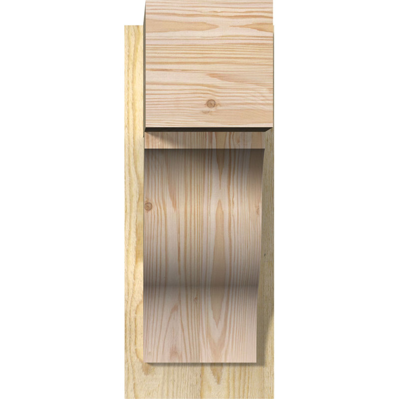 Jeu de blocs Funston, 8" W Douglas Fir (Rough Sawn), P 16 po x H 20 po