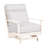 Kennebunkport Wrought Aluminum Outdoor Spring Lounge Chair-38581460-38581397-70236944