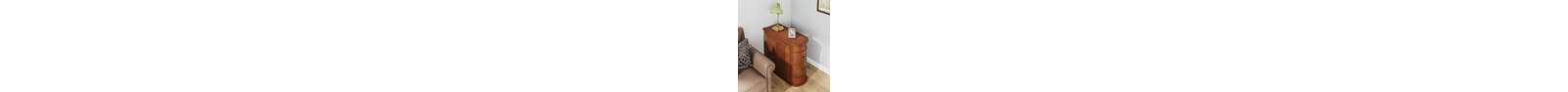 Solid Wood 2 - Drawer End Table-1296204606