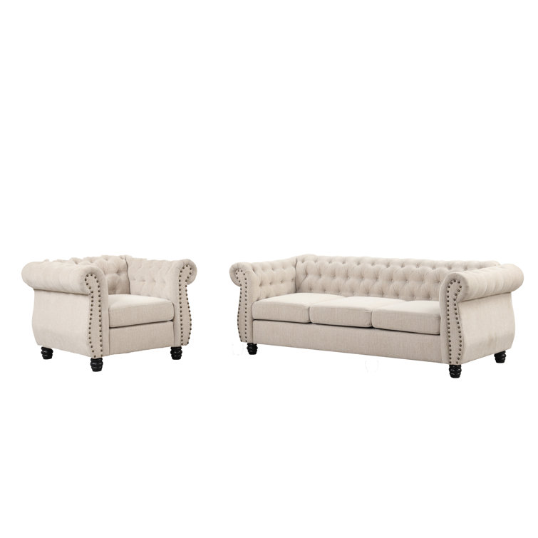 Alcott Hill® Justine 2 - Piece Living Room Set | Wayfair