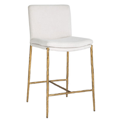 Ascend Upholstered Bar Stool with Metal Frame