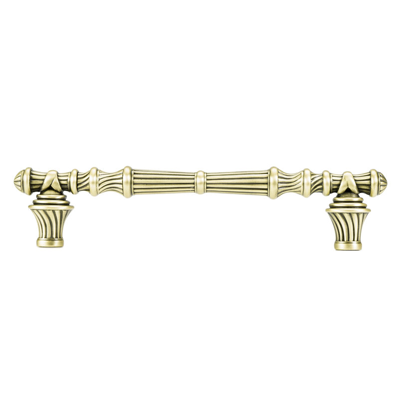 3-1/2" C TO C WESTPORT PULL; ARTISAN, Brushed Brass