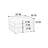 Contemporary 1pc Ottoman Modular Plush Chair Sectional Sofa Living Room Furniture Granite Morgan Fabric- Suede-2142092930