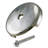 3-1/8" One-Hole Bathtub Overflow Faceplate and Screw-21698796