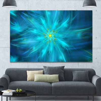 " Amazing Dance Of Blue Petals "