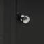 Meuble-lavabo de 20 po avec lavabo, armoire de salle de bain avec porte à fermeture douce, support de rangement et tablette réglable, noir-1662127211