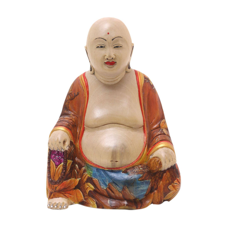 Wood Garden Statue