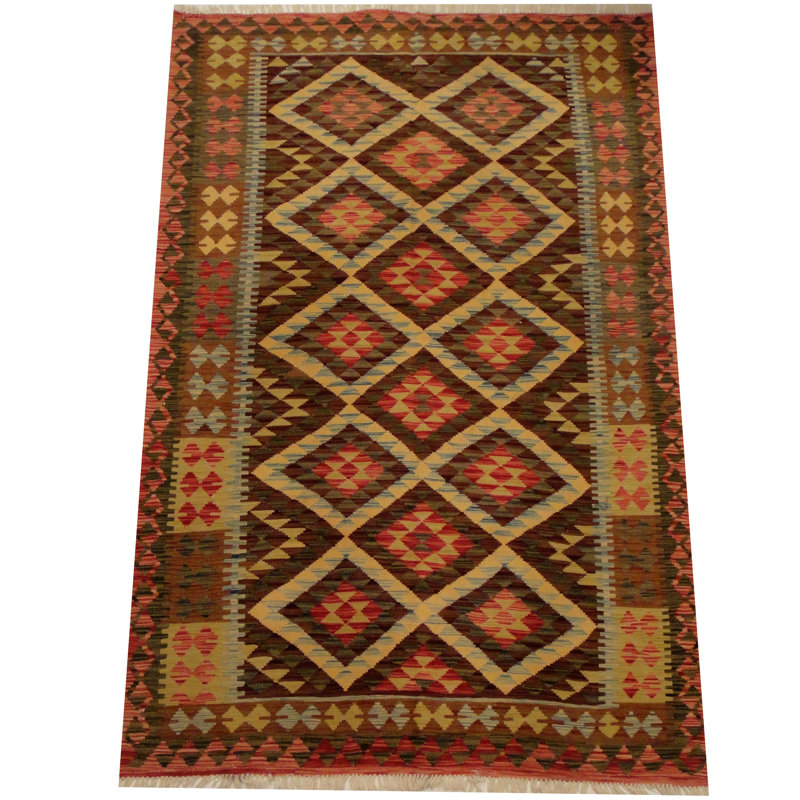 Azpeitia Wool Southwestern Indoor Rug