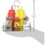 Ensemble de maison de jeu 6 pièces Melissa & Doug Outils d'apprentissage de condiments