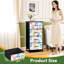 Commode de rangement verticale 4 tiroirs