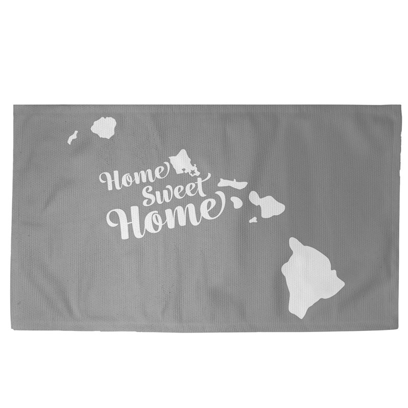 Tapis zone grise honolulu the home, Rectangle 2 pi x 3 pi, Oui