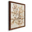 Parchemin corail I, toile encadrée de qualité supérieure - prête à être accrochée-2134786667-2134786668