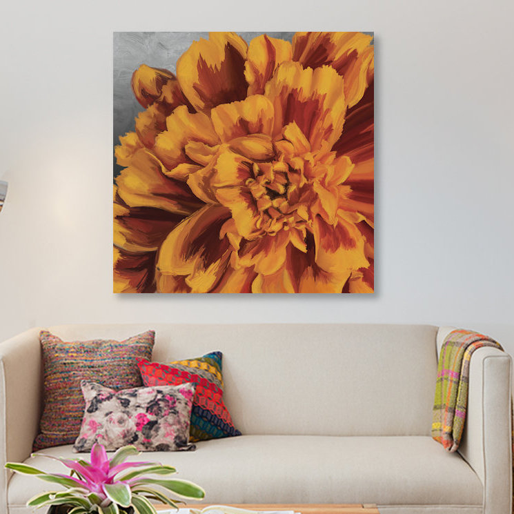 «Daylight in Bloom», reproduction sur toile, H 18 po x l 18 po x P 1,5 po, Pas de tapis, Toile tendue