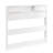 Yak About It Sliding Door Bedside Shelf - White