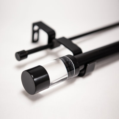 Shantice Adjustable Double Curtain Rod