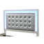 Lit plateforme blanc laiteux Daleen-656685635