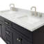 Ensemble de meuble-lavabo double 61 po Hamlet-759318131