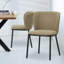 Aelred 49cm H Polyester Blend Upholstered Metal Wishbone Side Chair-270869738