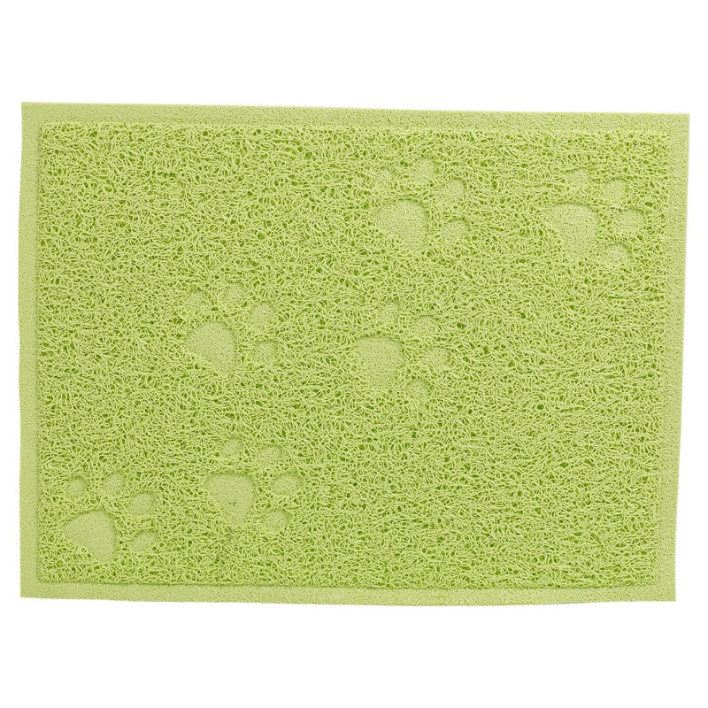 Solid Colour Rectangle Placemat, Lime Green