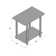 Ensemble de tables basses de trois articles Rundell