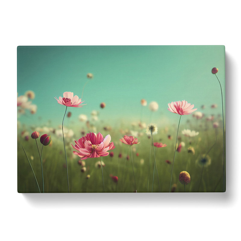 Unbeatable Wildflowers Floral - Wrapped Canvas, 40cm H x 60cm W x 3cm D