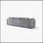 Canapé modulaire polyvalent avec tissu chenille doux et fabrication robuste-1643290117-1643290123-1643290121