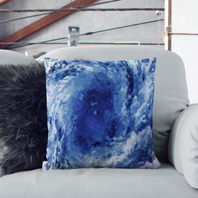 Abstract Square Throw Cushion