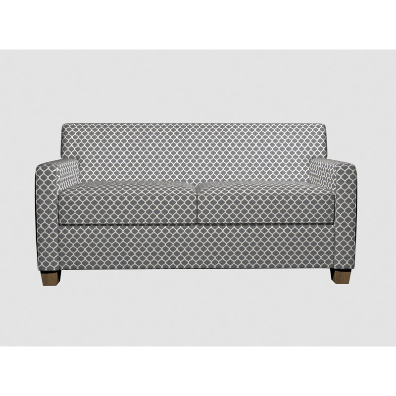 Tissu de lin géométrique, Noir 4
