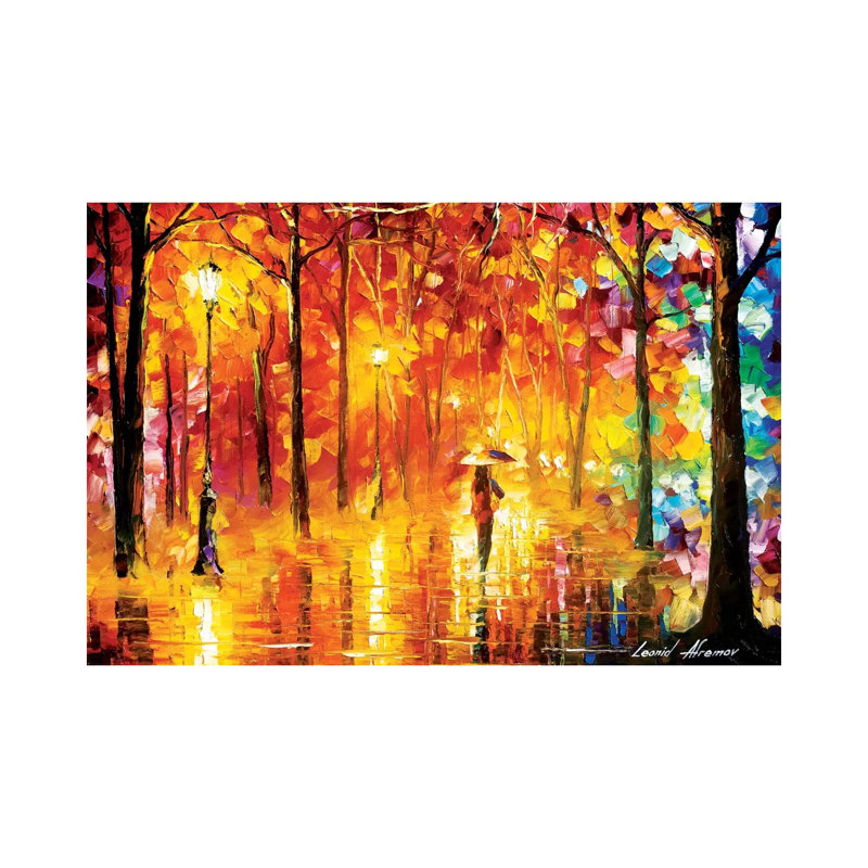 Signals Of Love by Leonid Afremov - Painting on Canvas, 66.04 cm H x 45.72 cm W x 1.91 cm D, Wrapped Canvas