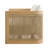 Fontaine 52" Outdoor Sofa in Washed Oiled Eucalyptus