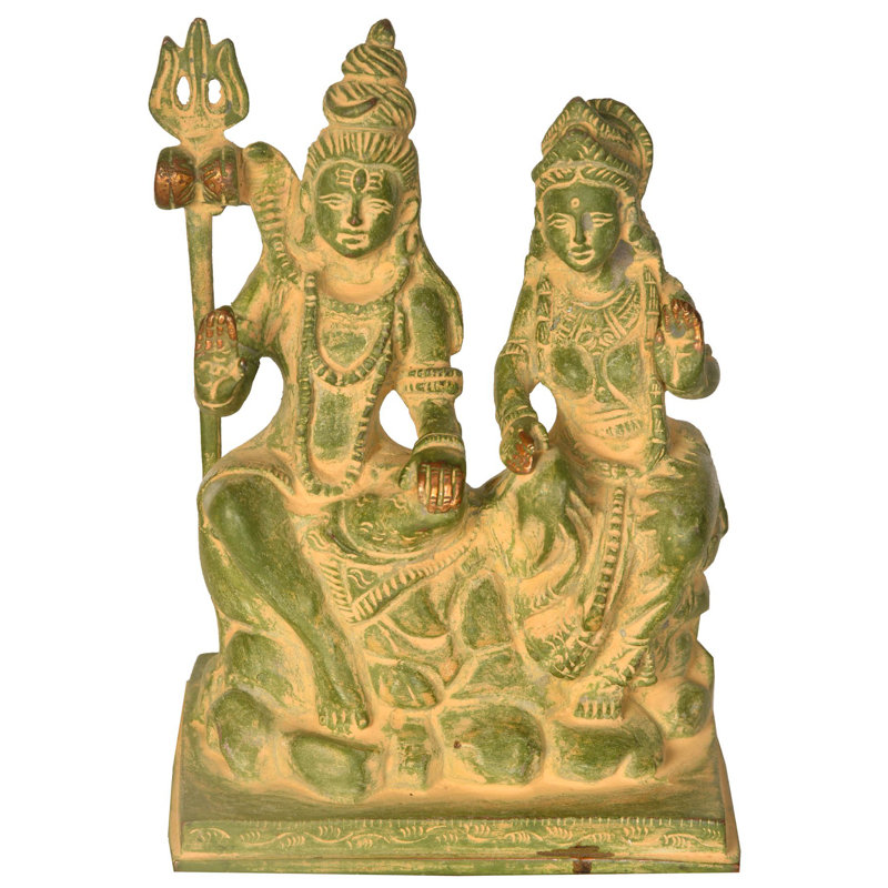 Shiva Parvati, Vert boue