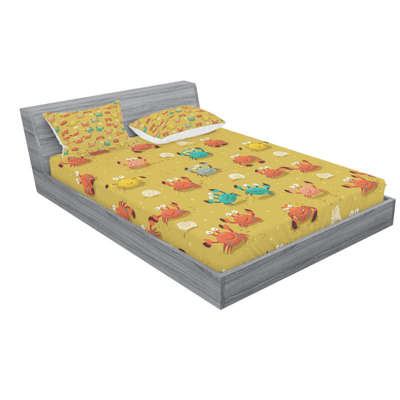 Microfiber Sheet Set, Queen Sheet Set + Fitted Sheet + 2 Pillowcases