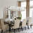 Radiant Gold 14-Bulb Alabaster Linear Chandelier – Height-Adjustable, Sloped-Ceiling Ready